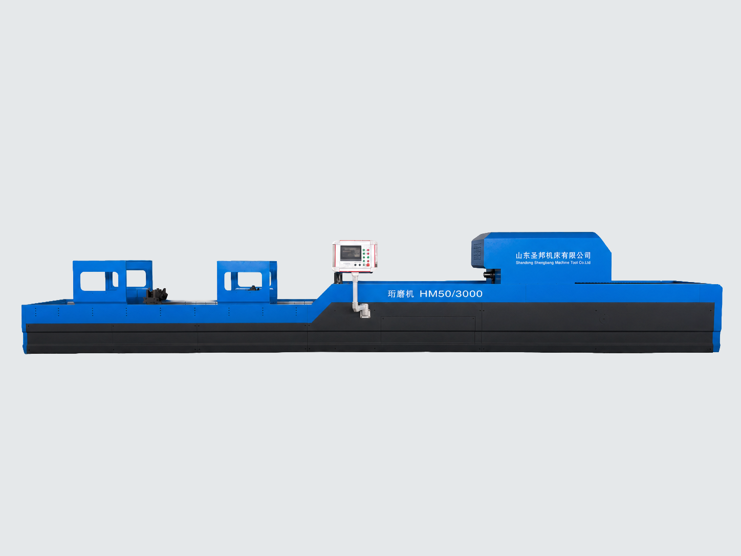 圣邦 HM50×3000 深孔珩磨机床整机主图